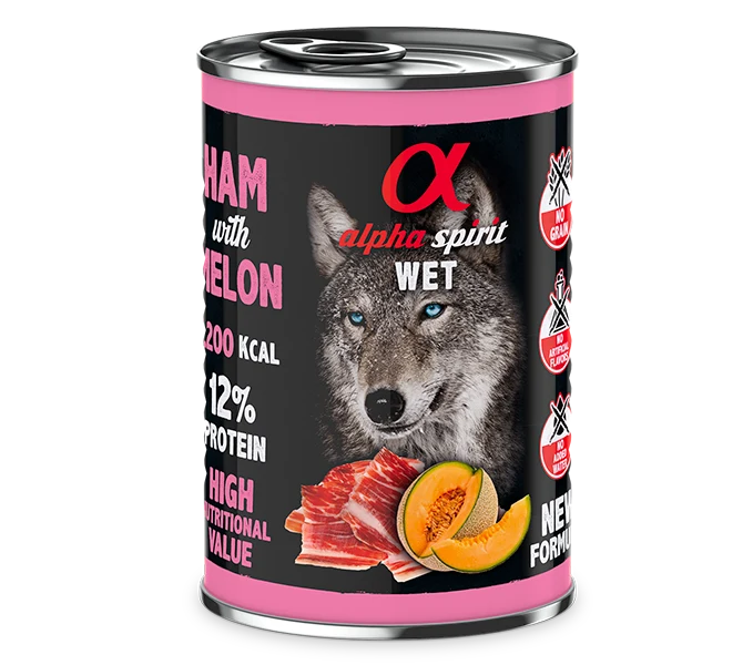 Paté de Jamón con Melón para Perros