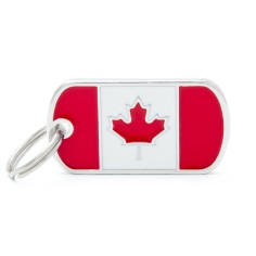 Flags Canada ID Tag