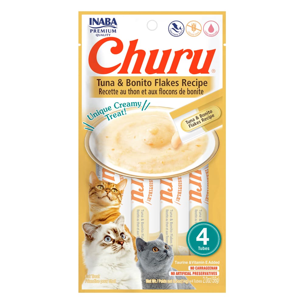 Churu de atún con hojuelas de bonito