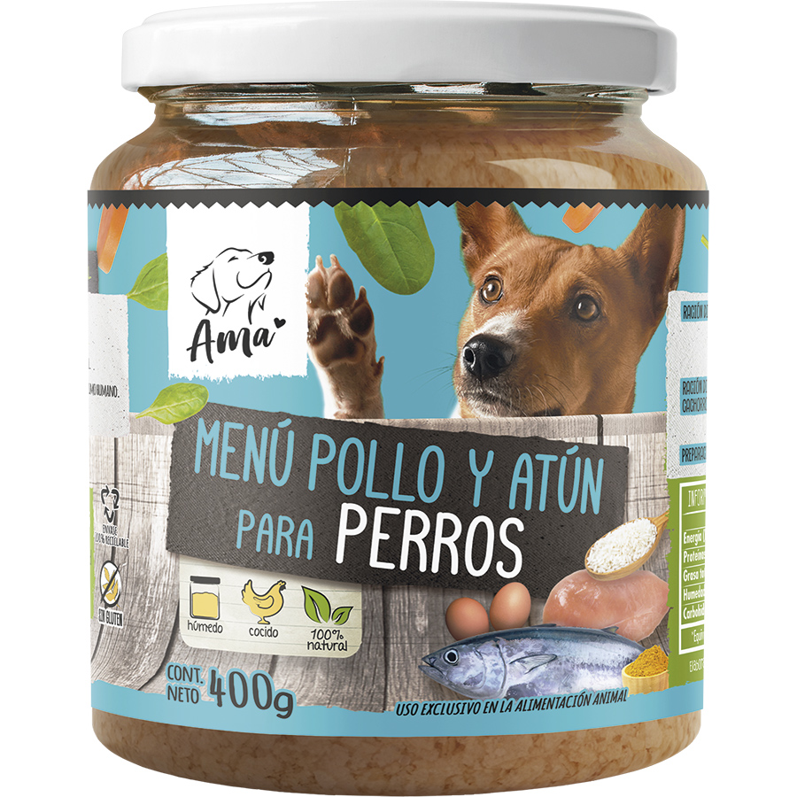Perro Vidrio Pollo