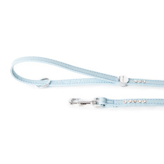 Amalfi Leash in Synthetic Fiber for Toy Pet Light Blue