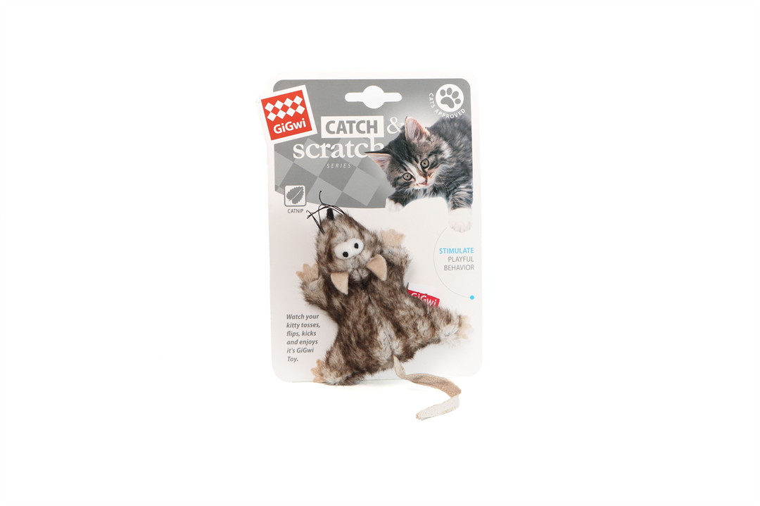GiGwi Catch ‘N’ Scratch Mouse