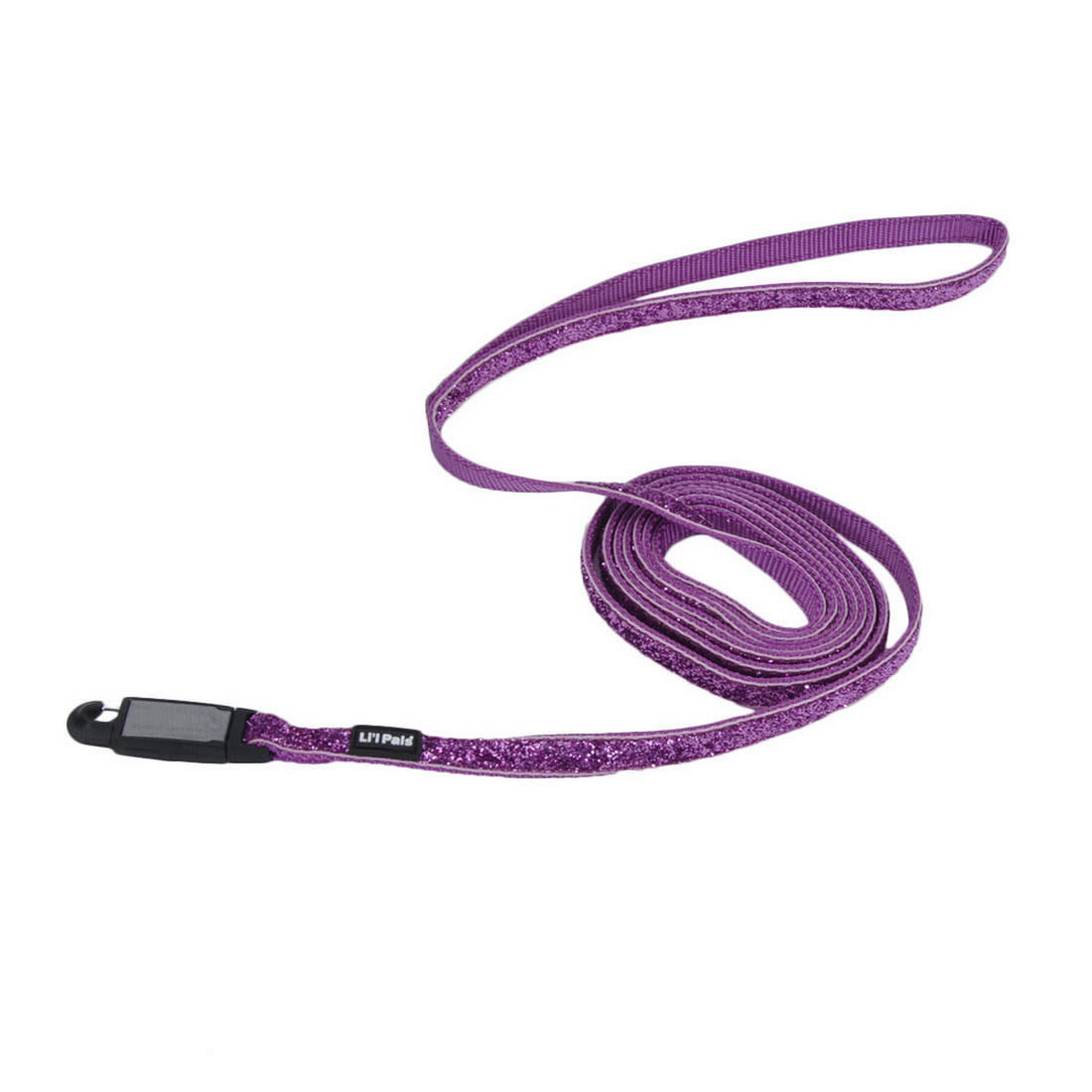 Li'l Pals Dog Leash with Glitter Overlay