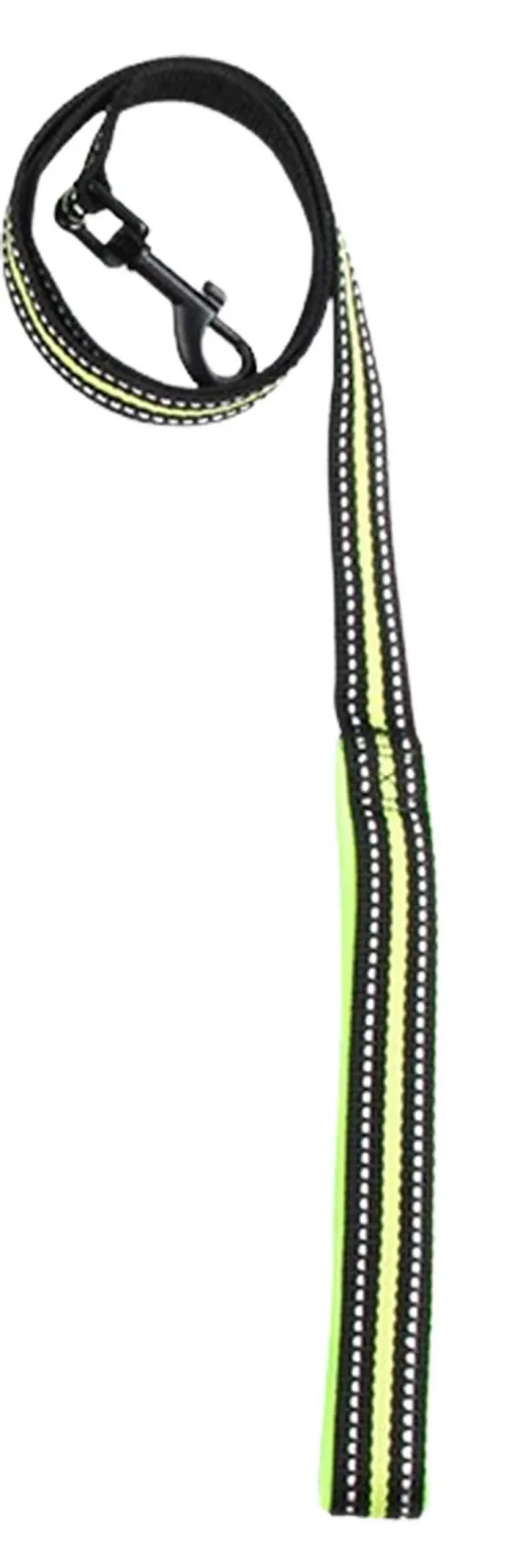 GUIA MACIA REFLETIVA PERRO - VERDE 20MM *