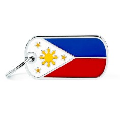 Flags Philippines ID Tag