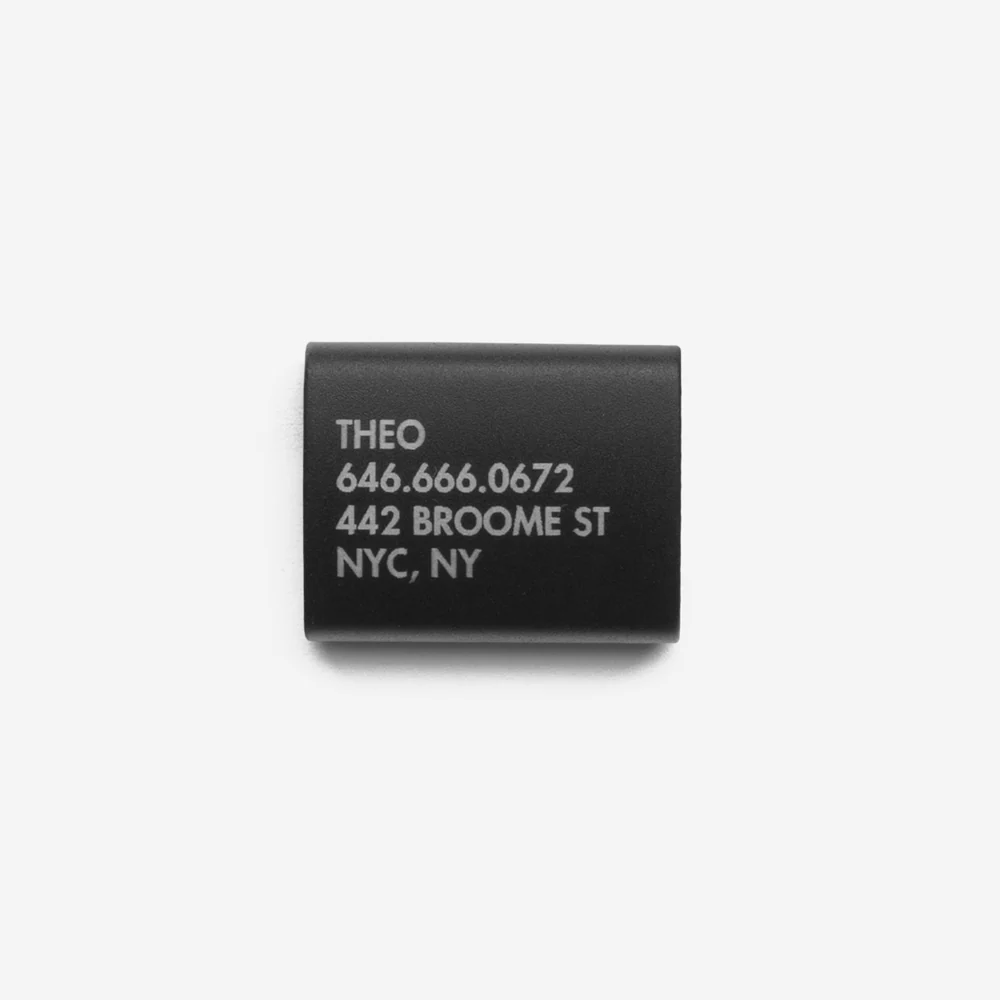 ID Tag | Black