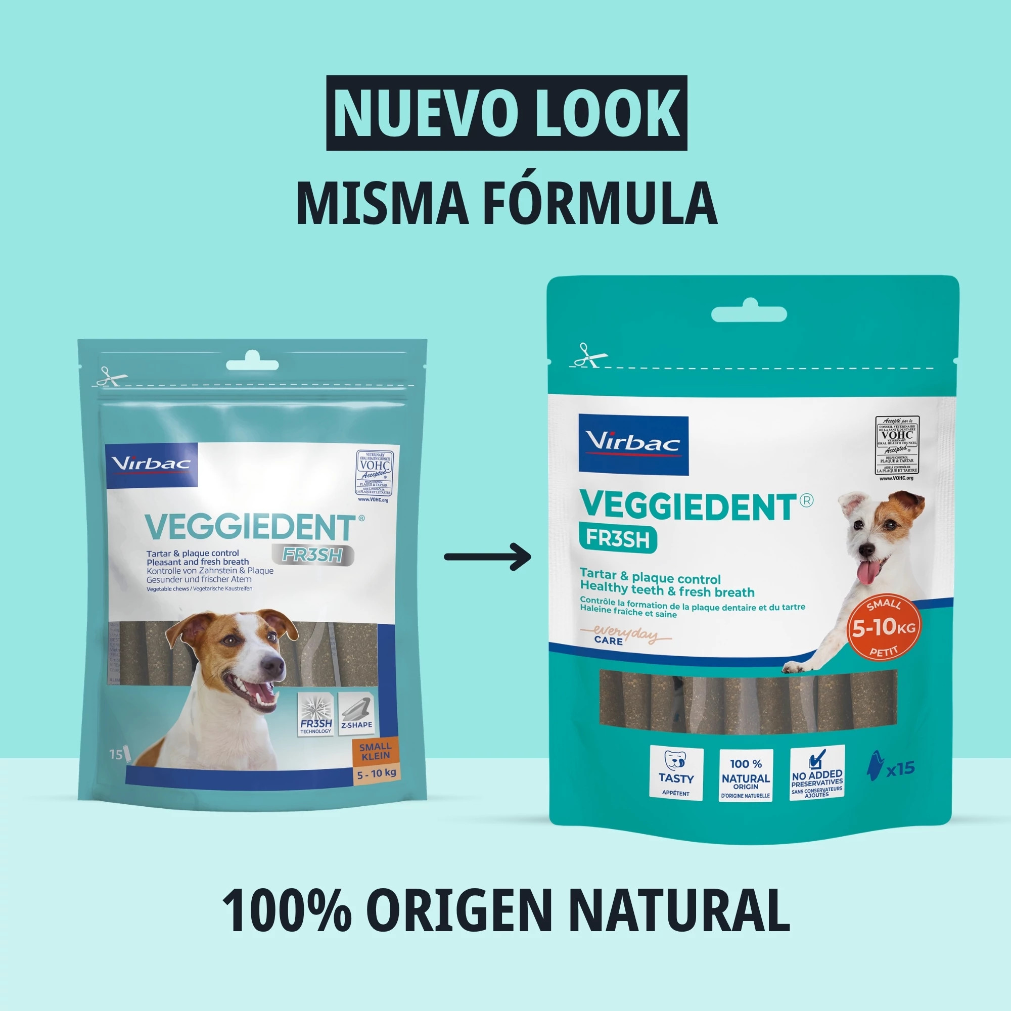 Veggiedent® FR3SH™ - Snacks dentales de uso diario