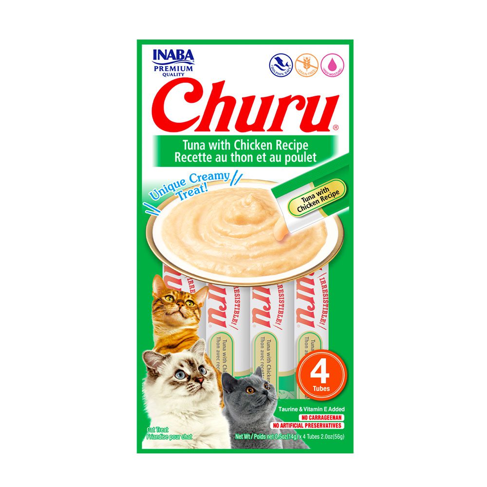 Churu de atún con pollo