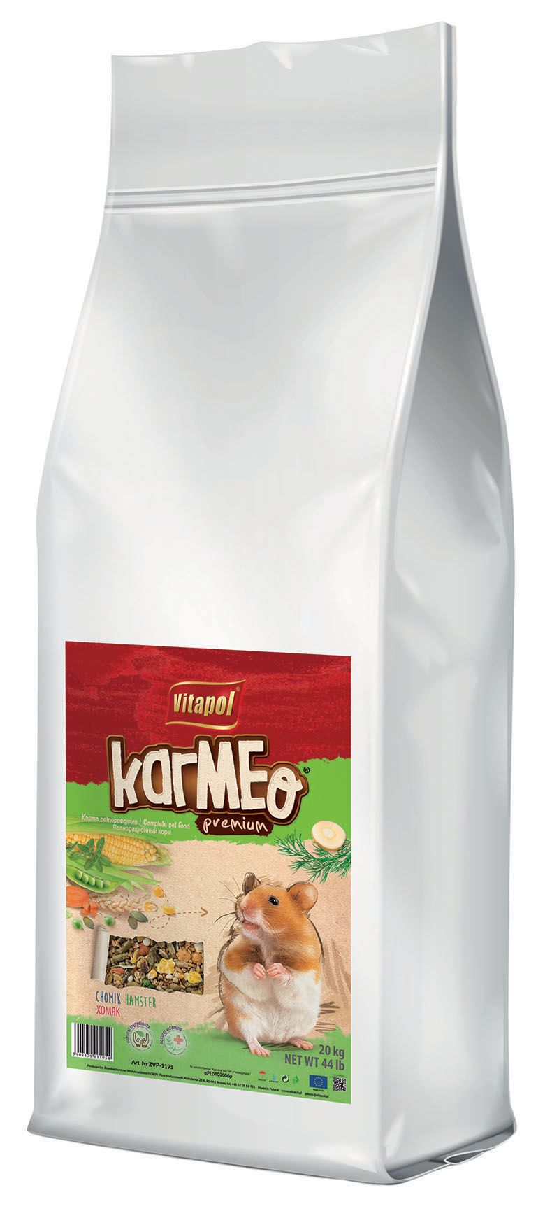 Karmeo Premium karma pełnoporcjowa dla chomika 20kg