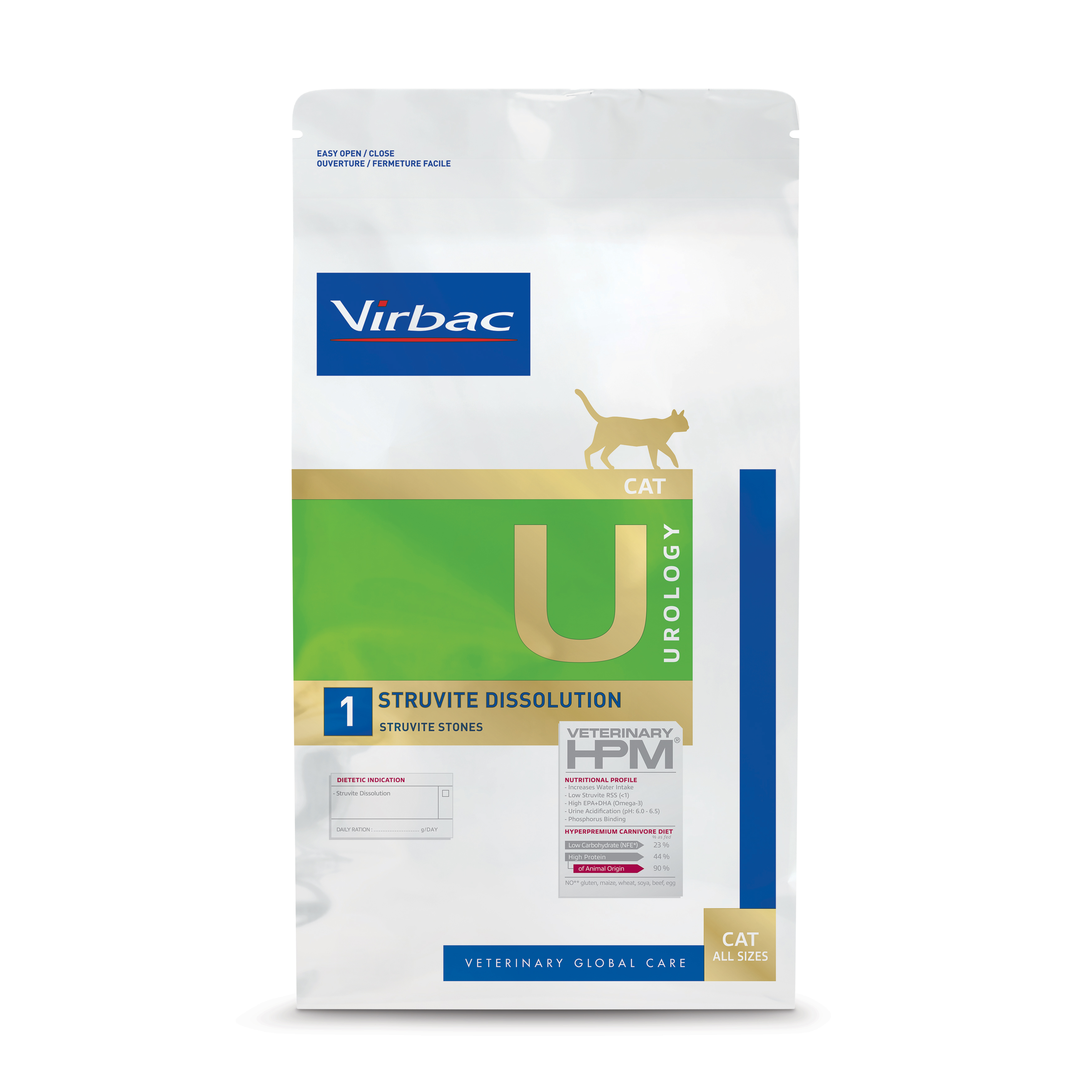 U1 Urology - Pienso para gatos con cálculos de estruvita