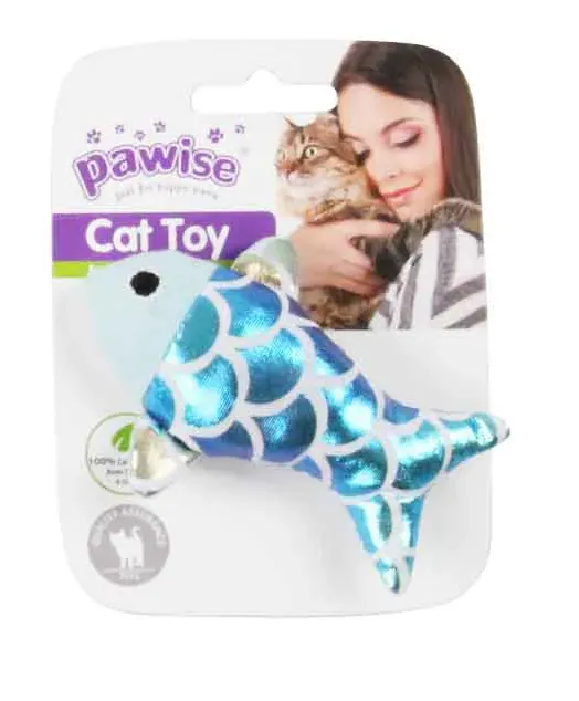 BRINQUEDO PARA GATO PELÚCIA PEIXINHO 10