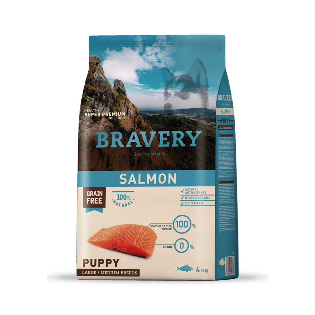 Salmon Puppy Large Medium Breeds