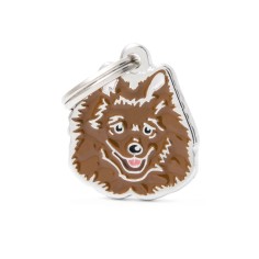 Friends Red Spitz ID Tag